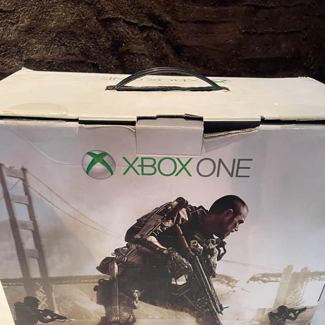 1Tb XBox One Call of Duty Edition in box with games in XBOX One in Winnipeg