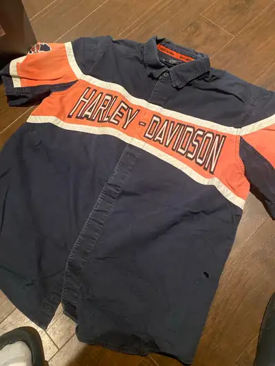 Harley Davidson Button Up Shirt  , View more