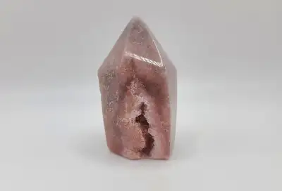 Pink Amethyst Dark Pink Crystal Tower, View more