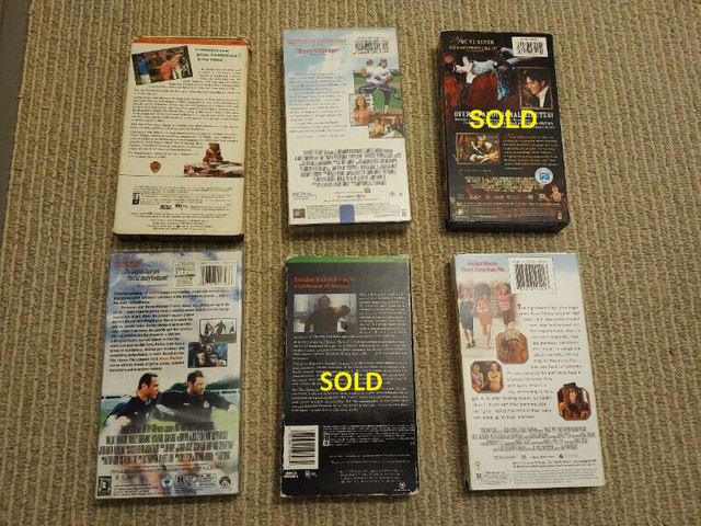 VHS MOVIES! $ 2 EACH OR TWO FOR $ 3! in Video & TV Accessories in London - Image 2