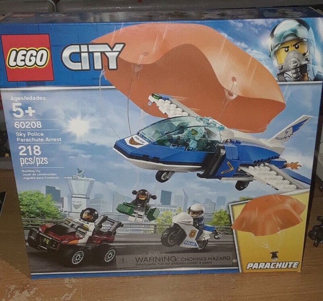 Lego CITY 60208 Sky Police parachute arrest dans Jouets et jeux  à Longueuil/Rive Sud
