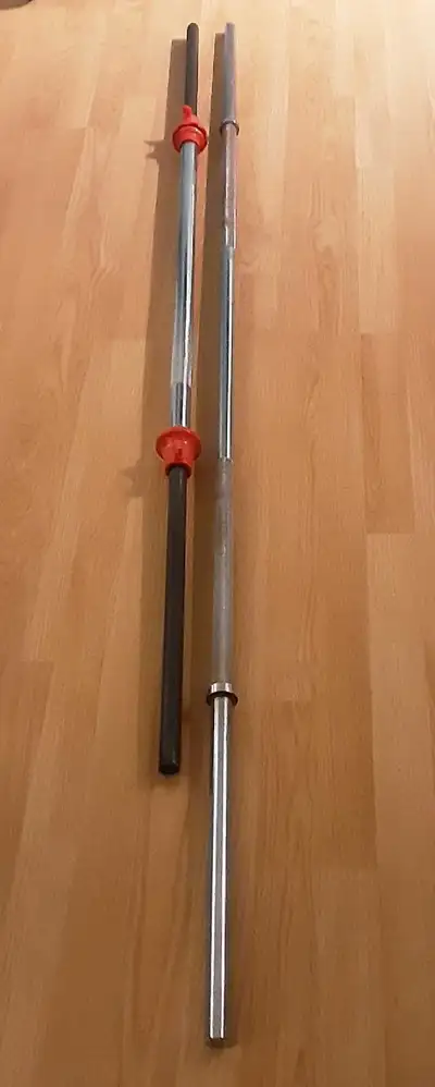 2 weight bars, View more