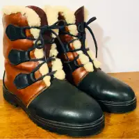 Vintage Pajar with shearling lining Made in Canada women winter