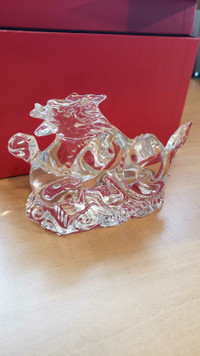 Dragon glass figure from Baccarat