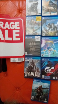 PS4 game's     $20 each(((( Port Elgin 