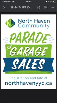 North Haven Parade of Garage Sales