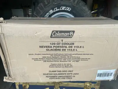 Coleman cooler, View more