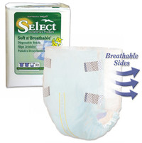 Select Soft n' Breathable Briefs, Medium (32 in. - 44 in.) - 96/