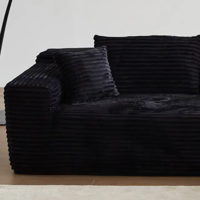 106" Cloud Sectional Couch,l Shaped Modular Modern Sofa64683913561730122