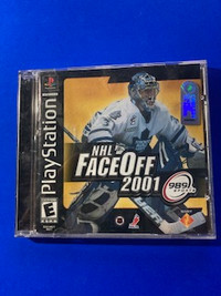 PS1 PlayStation 1 NHL Face-Off 2001