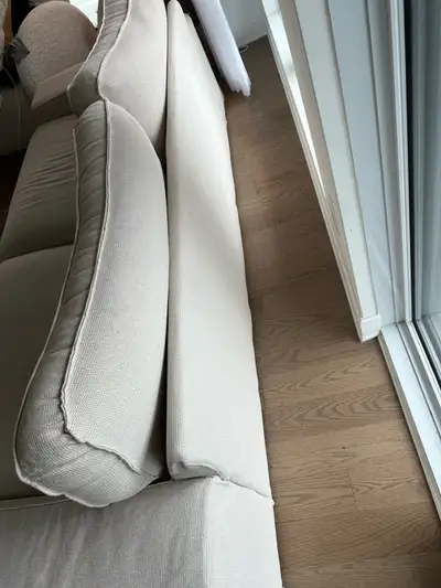 This sells at Ikea KIVIK model for 850$ before tax. Had it for two years. In good shape