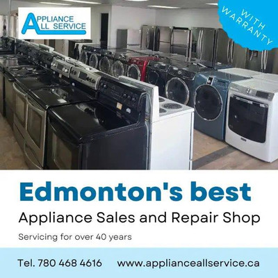 MONDAY 10am to 5pm   Used FRIDGES and STOVES -  9263 50 st Edm