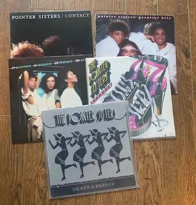 5 Pointer Sister Albums - One Low Price!  ( as a lot ), View more