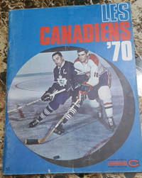 Revue Magazine Les Canadiens 1970