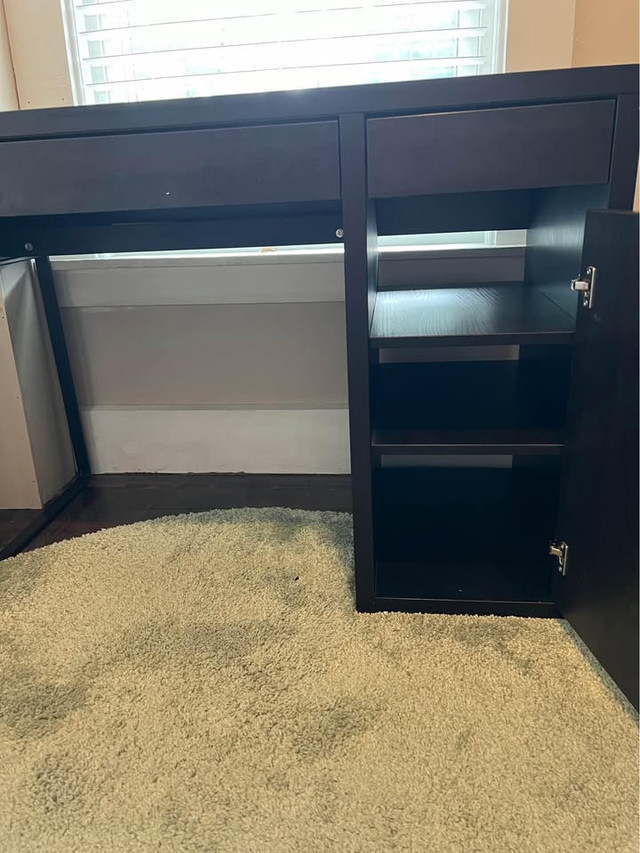 Ikea Desk Mackie / Computer Table with Drawer and cabinet in Desks in Oakville / Halton Region - Image 4