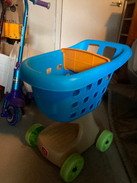 Kids Toy Grocery Cart