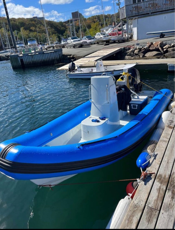 2022 16ft Rigid Inflatable Boat. 50 horse Powerboats & Motorboats