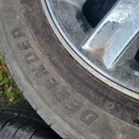 Excellent shape tires on Chrysler RIMS