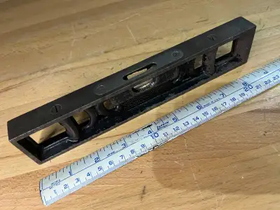 Starrett #132 Level for sale at LeToolman's Antique Tools in Verner. Vintage #132 L.S. Starrett 9" m...