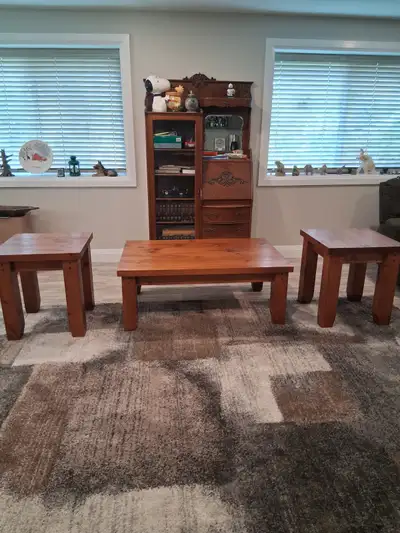 Solid Wood Coffee and End tables by Munro, View more