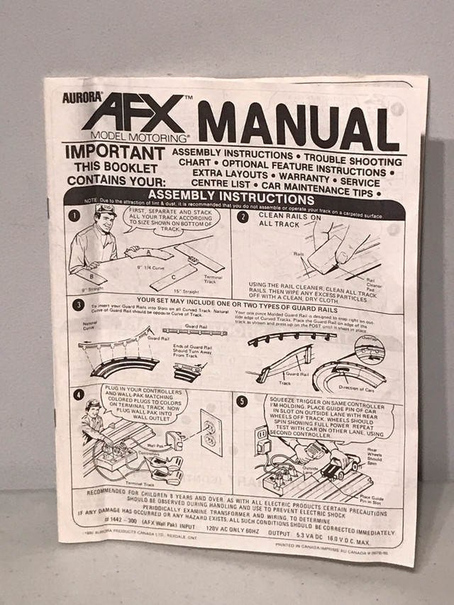 Vintage 1980 Aurora AFX Jeep Rally Toy Slot Car HO Scale w Box in Toys & Games in Ottawa - Image 2