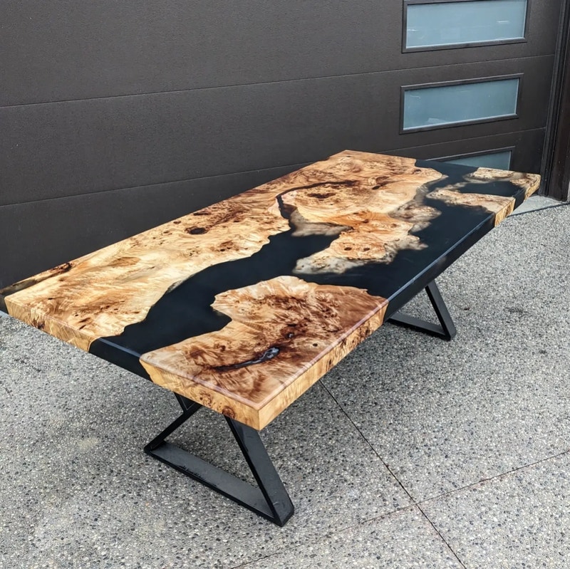 Custom live edge and epoxy tables Dining Tables & Sets Ottawa Kijiji