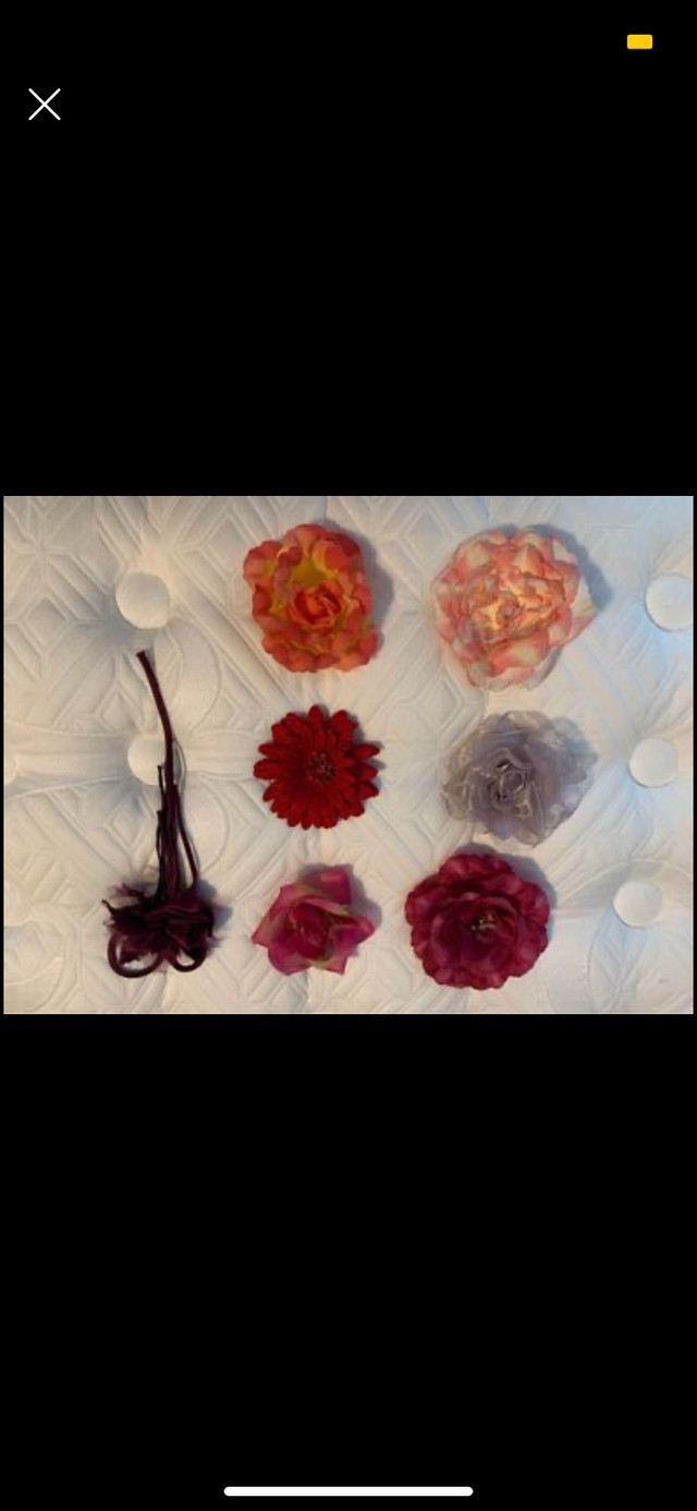 NEW Flower Pins (for Clothes, Hats, Hairbands, Photo Shoots) in Multi-item in London - Image 2