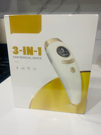 3-IN-1 Laiser Hair Removal Device!