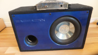 Subwoofer with Ported Box and Amp
