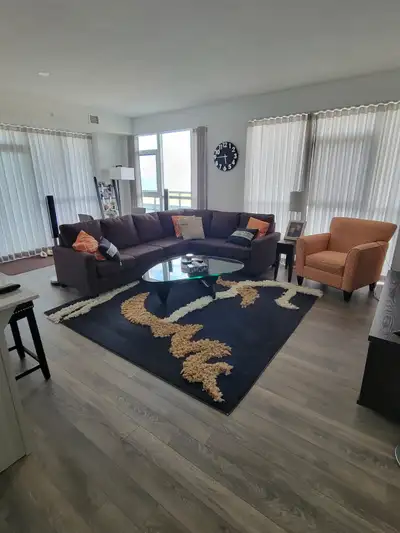 -Bright spacious corner condo on the 10th floor -Large wrap around deck with views of the City of TO...