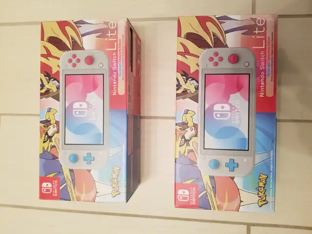 Nintendo Switch™ Lite Zacian and Zamazenta EditionNew/Neuf in Nintendo Switch in Laval / North Shore - Image 3