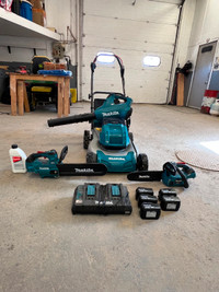 Makita 18V yard and lawn tools