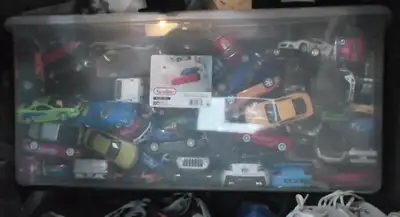 Approximately 200+ lot of toy cars (1:32, 1:64, 1:24, and 1:18), View more