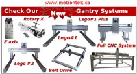 CNC Machine Gantry, Z axis, Sides Mechanical kit Router