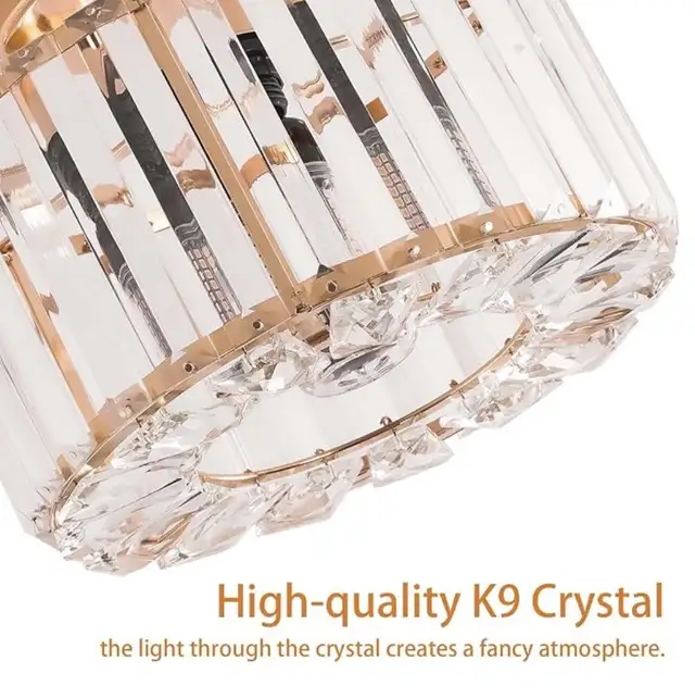 FRIDEKO HOME Crystal Ceiling Light -  Small Chandelier in Indoor Lighting & Fans in Hamilton - Image 3