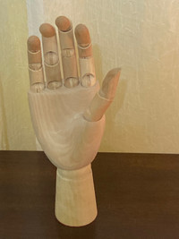 Wood Artist Drawing Articulated Mannequin