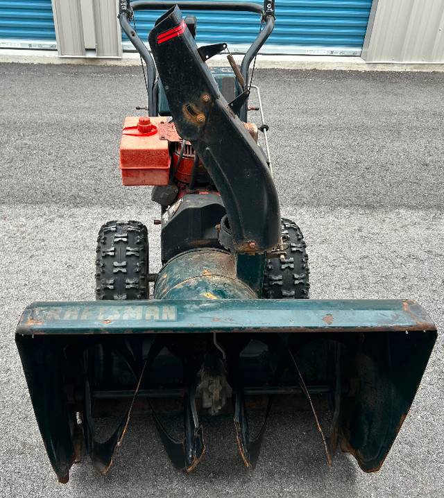 FOR SALE/TRADE HEAVY DUTY 10Hp SNOWBLOWER FOR PORT.GAS GENERATOR dans Souffleuses à neige  à St. Catharines - Image 4