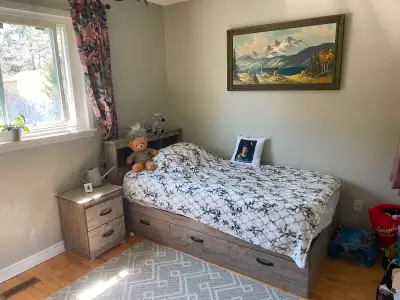 Big room for rent in very clean home for non smoking, working person since June 01. New furniture, p...