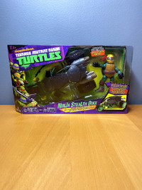 Teenage Mutant Ninja Turtle Vehicles Stealth Bike & Figure - NEW