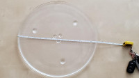 Microwave Glass Turntable Plate Replacement 14"