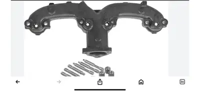 These Chevy SB exhaust manifolds are perfect for your small block engine build! They are in good con...