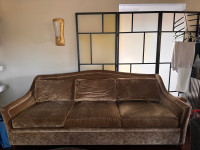 Kravet Furniture Velvet Sofa - Excellent used condition 