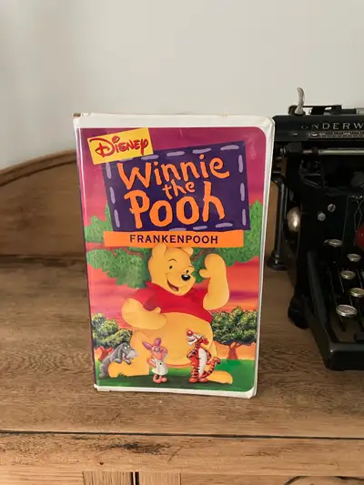 Disney Winnie the Pooh Frankenpooh VHS