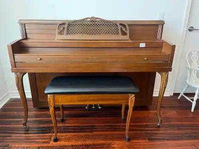 MASON & RISCH CONSOLE UPRIGHT PIANO, View more