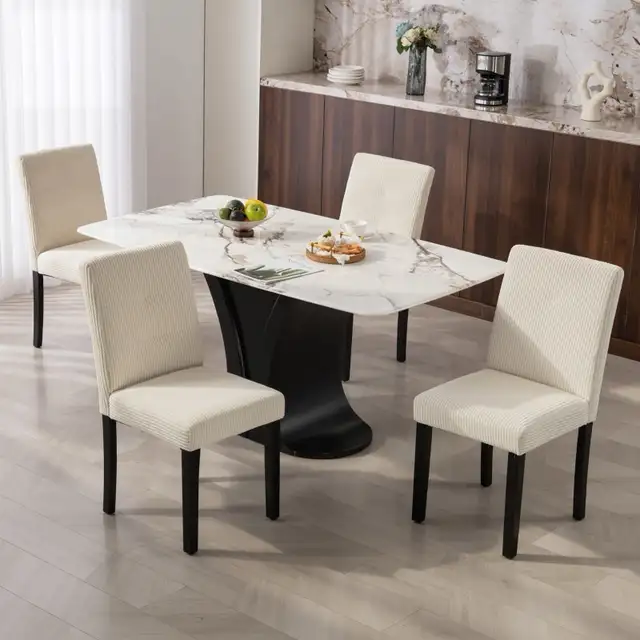 Modern rubberwood legs Kitchen dining Chair in Chairs & Recliners in Markham / York Region - Image 11