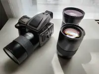 Hasselblad H1 kit  with 3 lenses and extra
