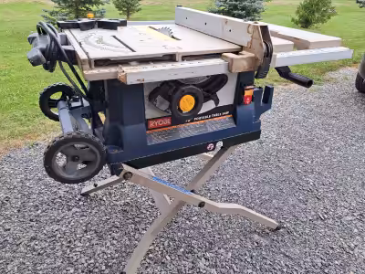 Ryobi portable table saw excellent condition like new $320