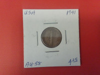 1941    USA one dime   coin
