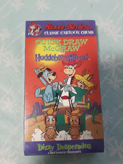 Quick Draw McGraw and Huckleberry Hound VHS Movie, View more