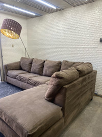 FREE DELIVERY Sectional with pull out bed 